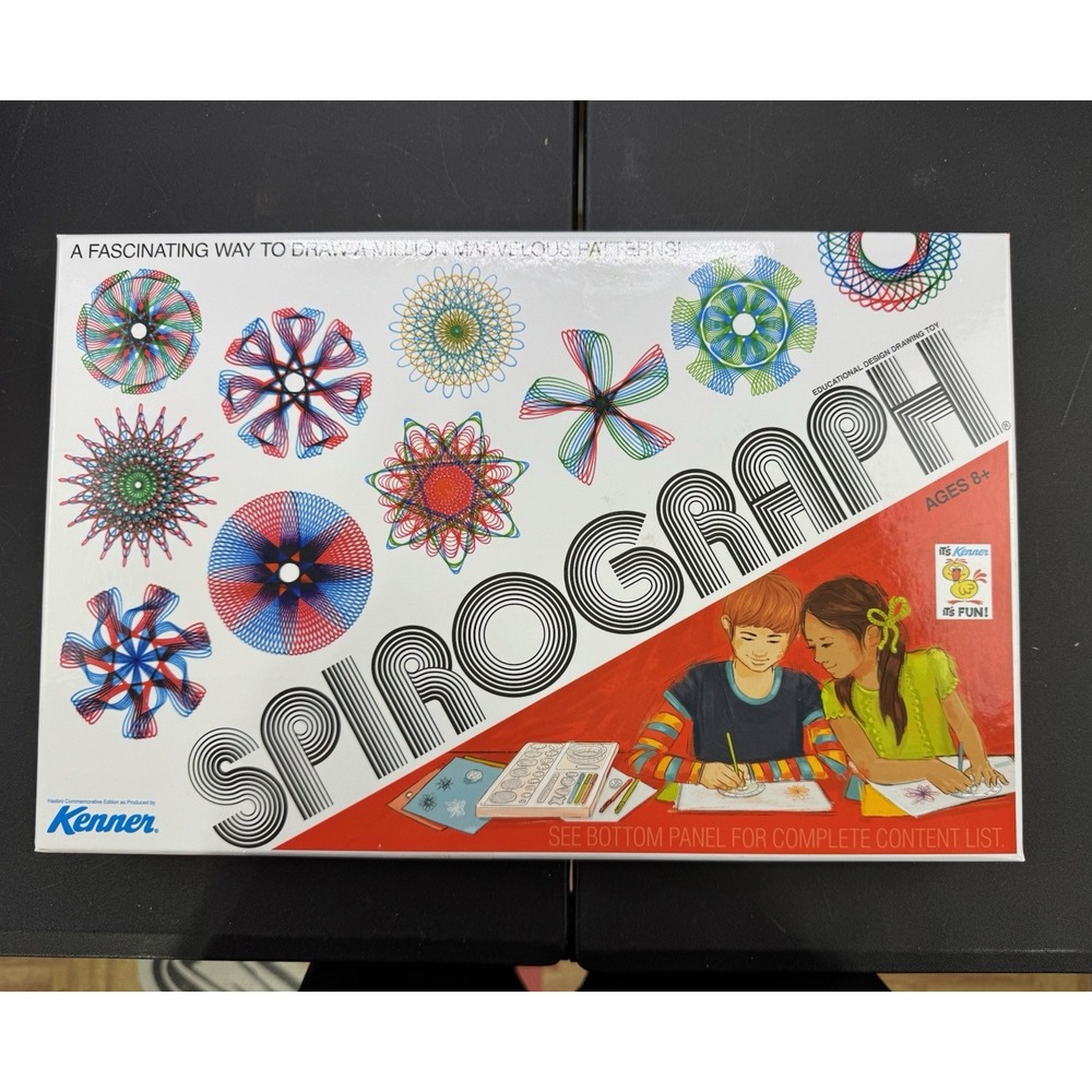 Kenner Spirograph  Reto Deluxe‎ Set Complete